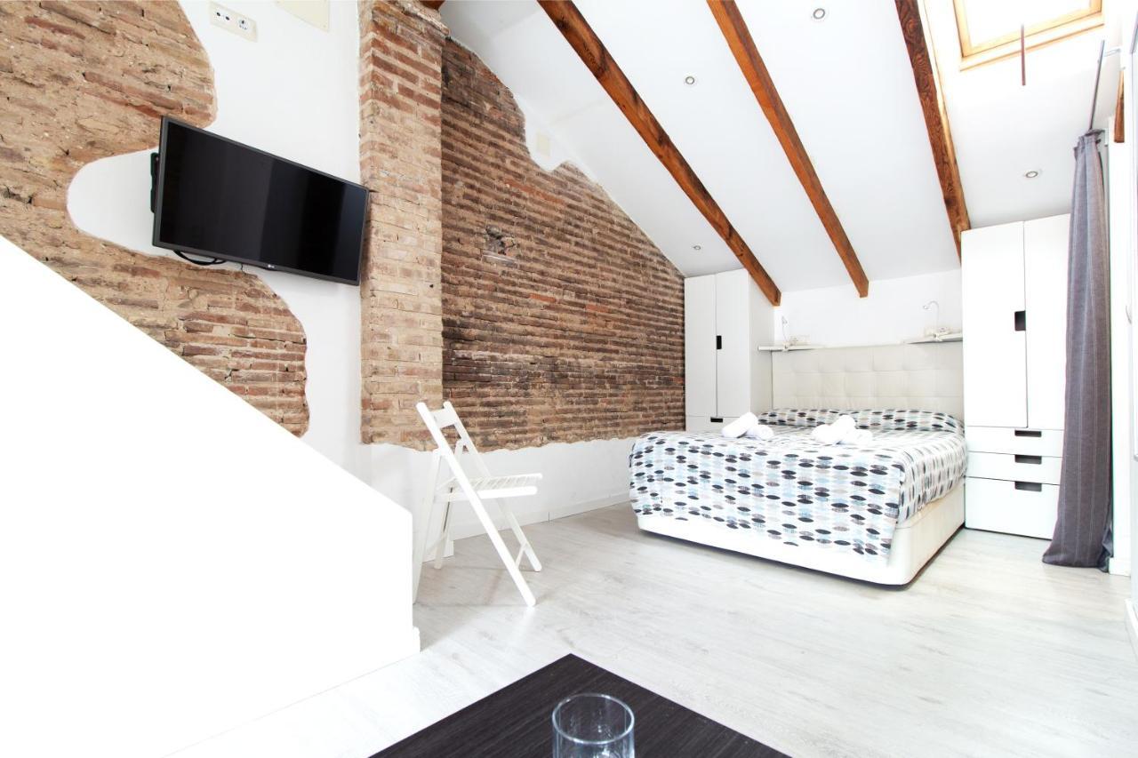 Estudio Para Parejas Con Terraza En La Playa Valencia Luaran gambar