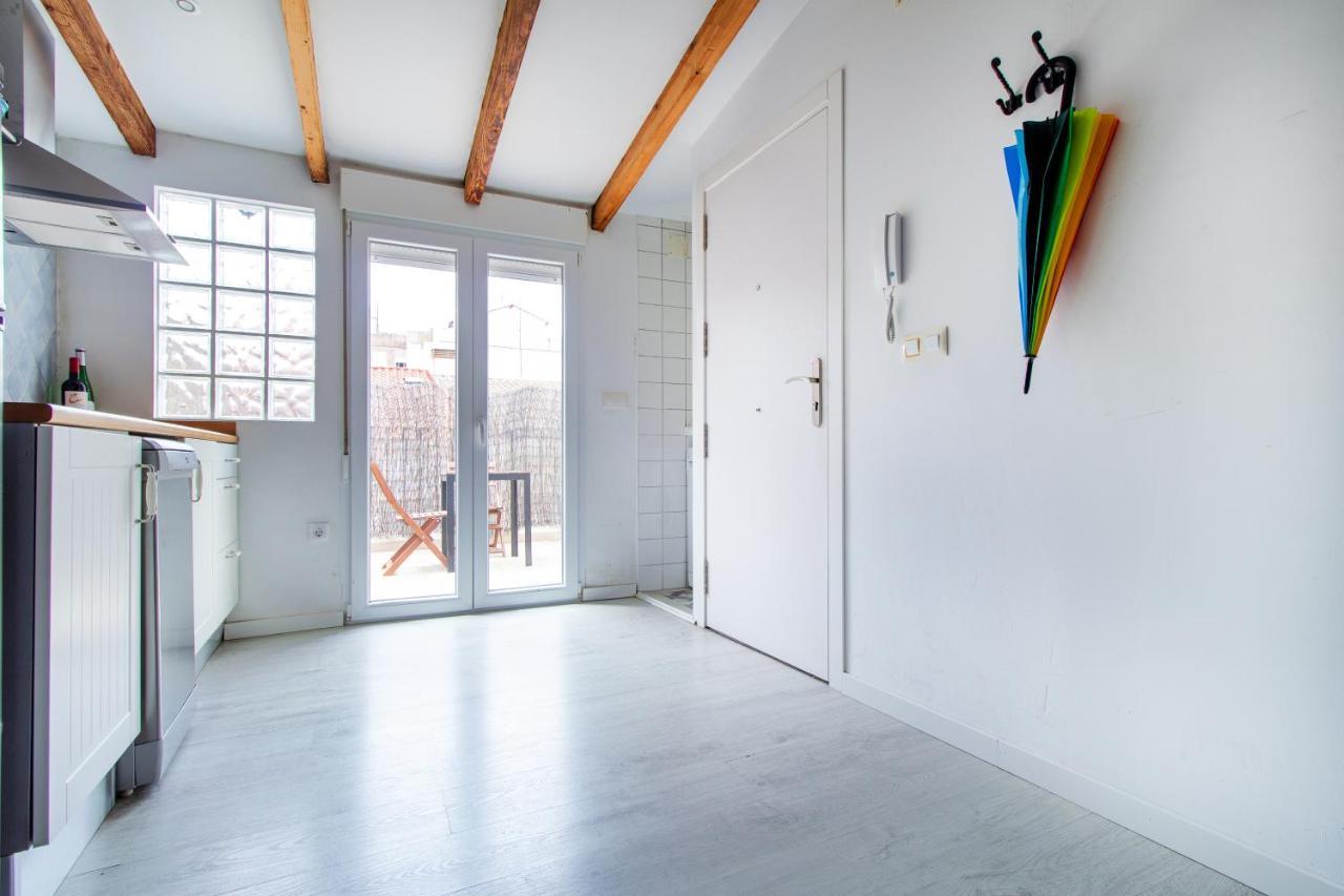Estudio Para Parejas Con Terraza En La Playa Valencia Luaran gambar