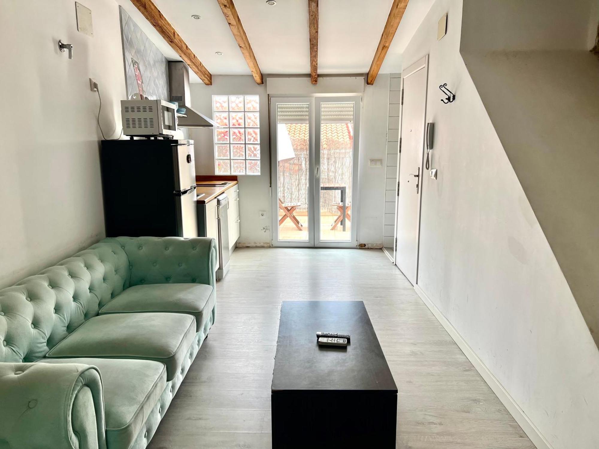 Estudio Para Parejas Con Terraza En La Playa Valencia Luaran gambar